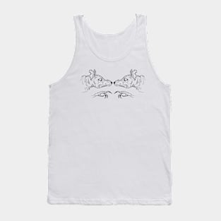 Look in the morror - rat version Tank Top